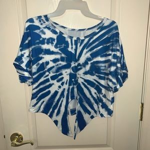 The Dye knot crop top